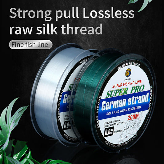 BingoLife SUPER PRO German Strand - Premium Monofilament Fishing Line