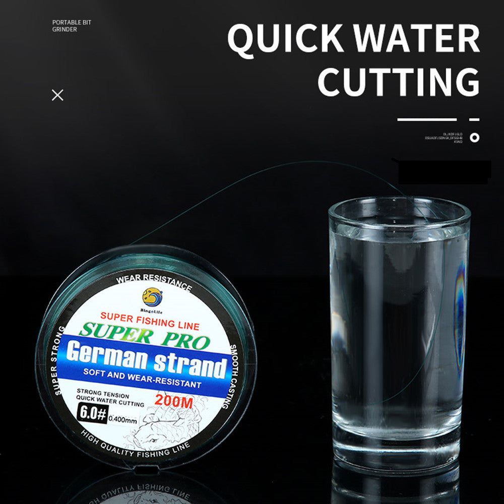 BingoLife SUPER PRO German Strand - Premium Monofilament Fishing Line