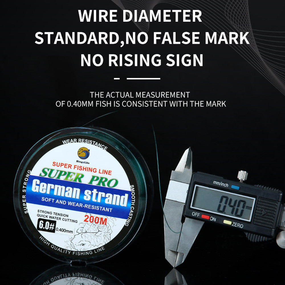 BingoLife SUPER PRO German Strand - Premium Monofilament Fishing Line